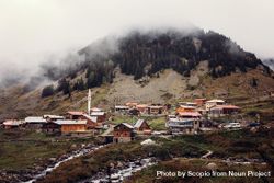 Village in Kaçkar Mountains National Park in Turkey 4NBAr4