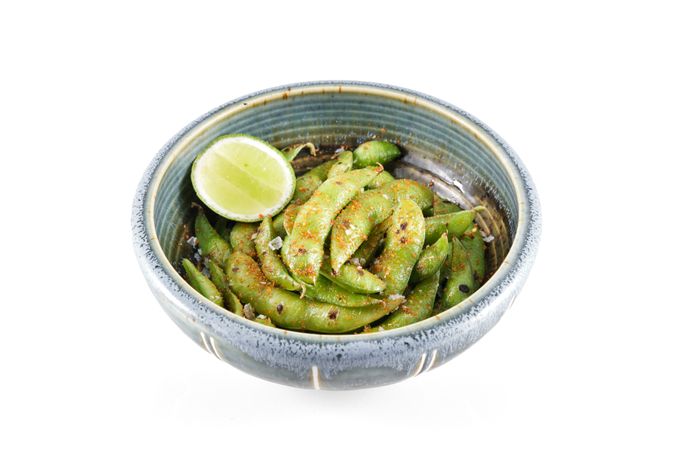 Japanese green beans with lime