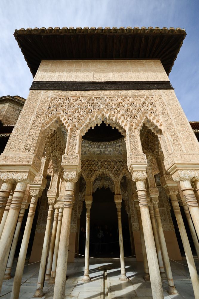 Courtyard of the Lions in the Alhambra