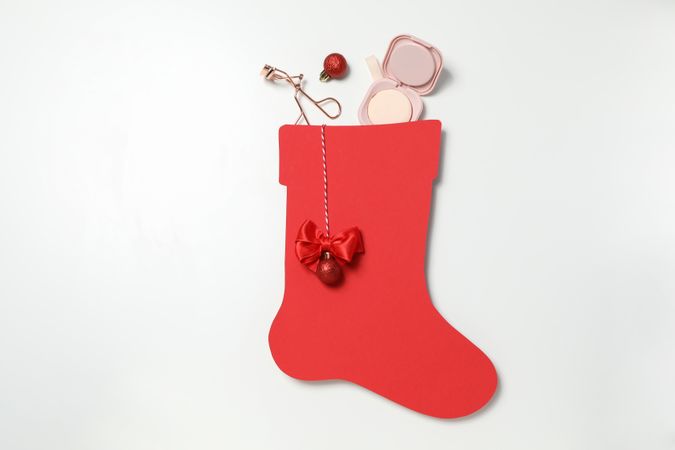 Concept of different cosmetics, different winter cosmetics