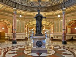Rotunda of the state Capitol in Springfield, Illinois a4ODab