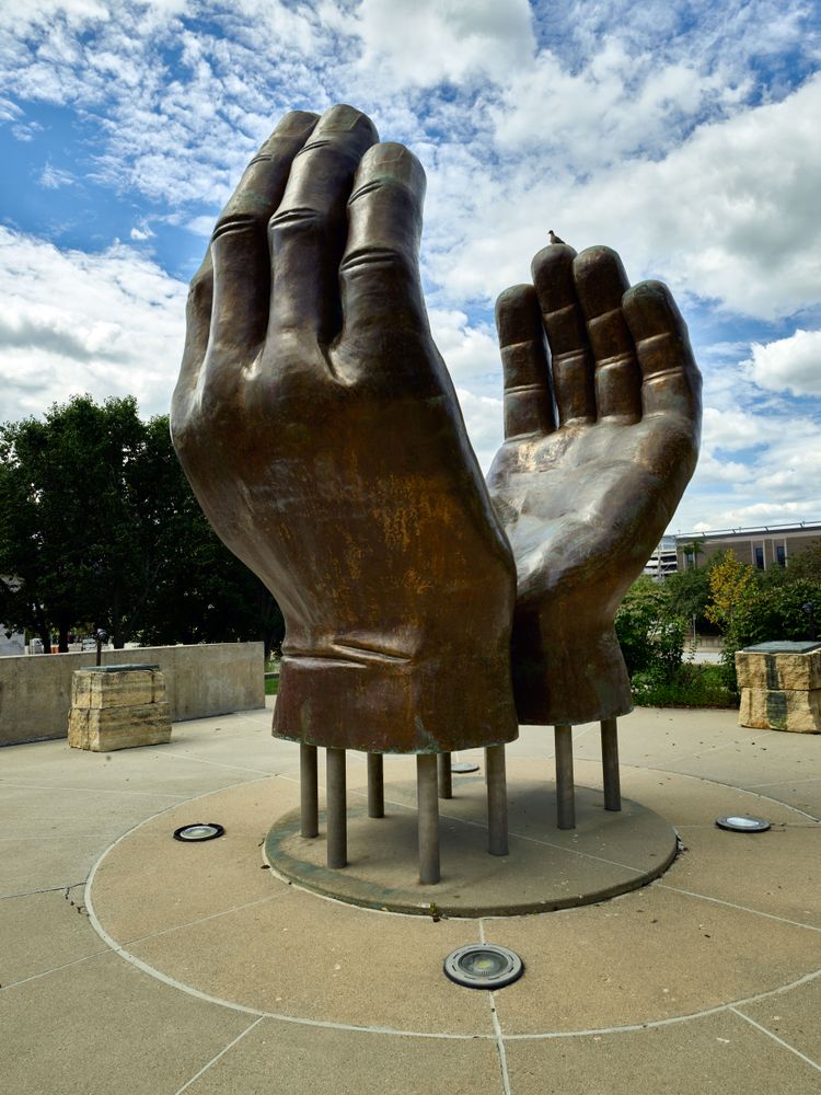 "A Veteran's Prayer for Eternal Peace," Des Moines, Iowa