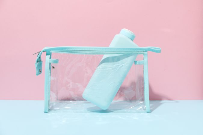 Toilet bag for different toilet and self care accessories