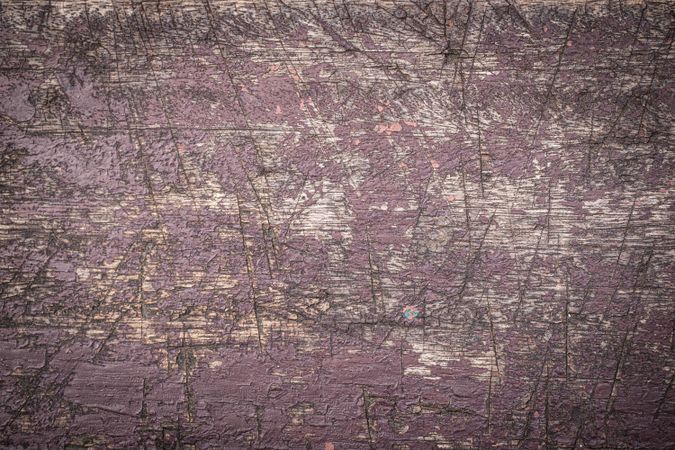Close up grunge red paint wood plank texture background