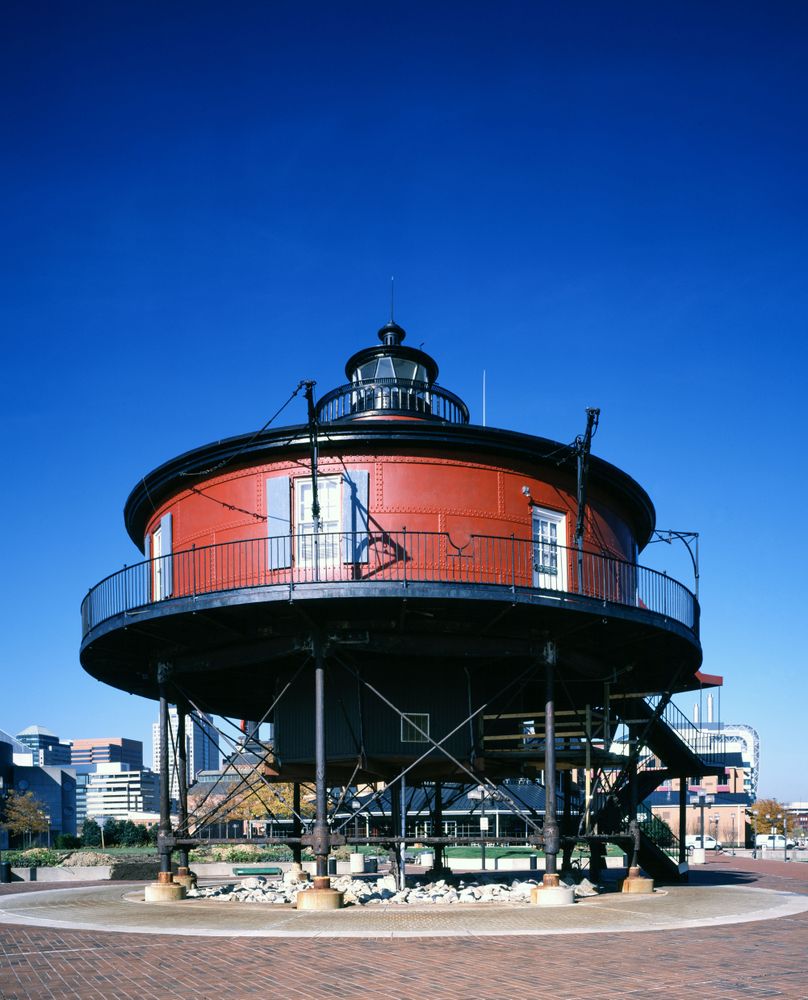 The Seven Foot Knoll Light, Chesapeake Bay, Maryland