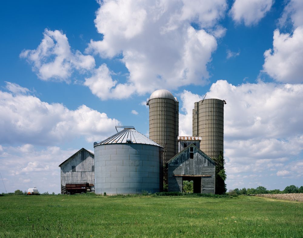 Farm in central Illinois