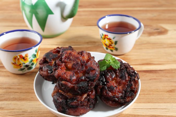 Pisang Goreng Madu, Honey Glazed Banana Fritter