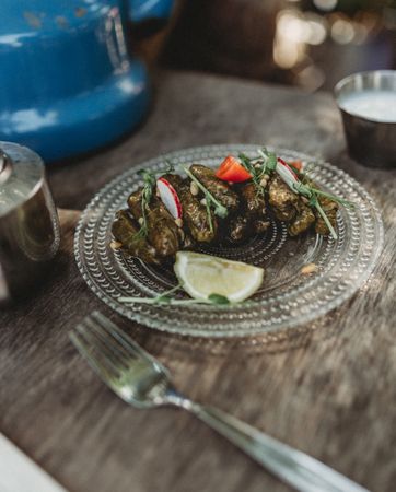 dawali rolls of arabic food