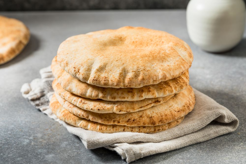 Homemade Greek Pita Bread Pockets