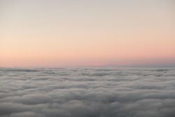 Cloudscape in the evening
