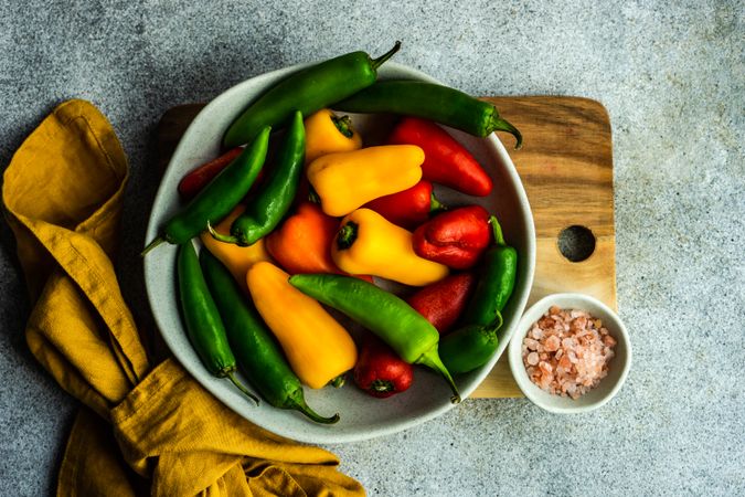 Bowl of peppers