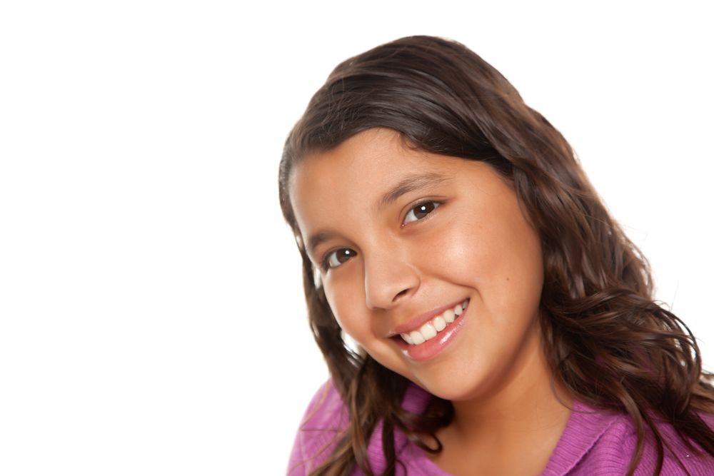 Hispanic Girl Portrait