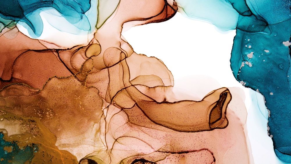 Alcohol ink color backdrop