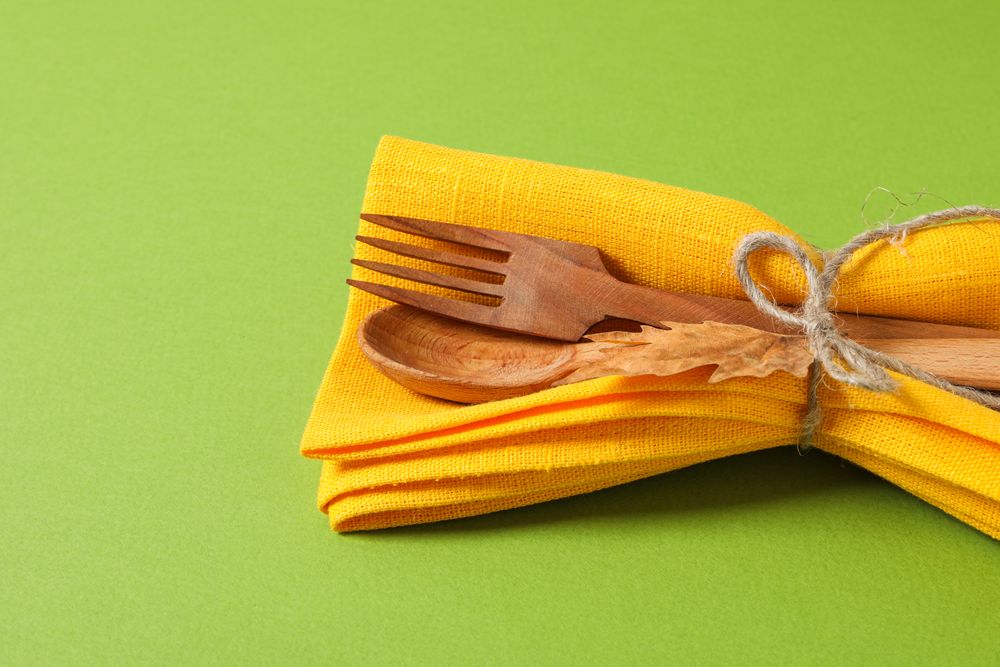 Fall season, autumn time, table setting for fall season