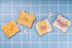 Cute and funny Easter  sandwiches