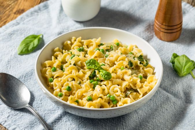 Italian Homemade Gigli Pasta Meal