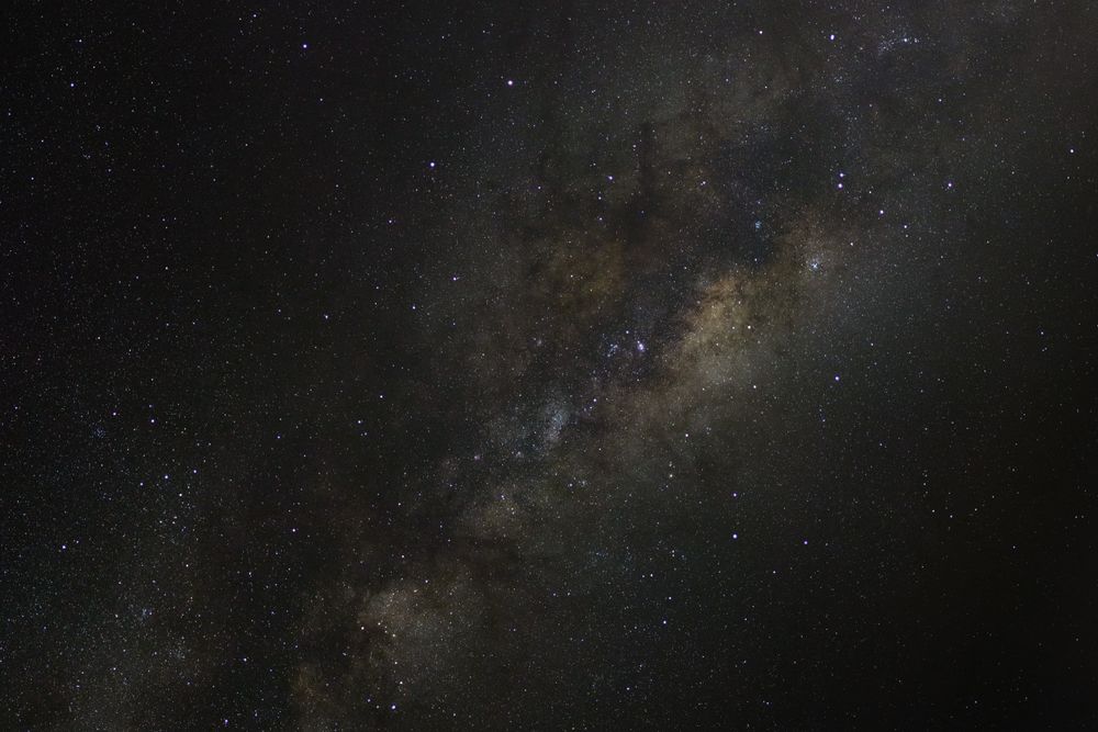Milky way galaxy with stars and space dust in the universe