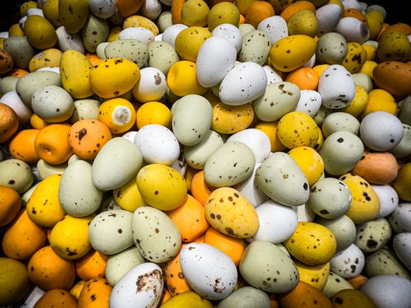 Mini Easter chocolate eggs