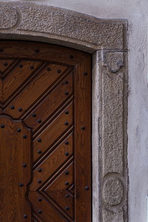 Decooration of the building in Old Prague