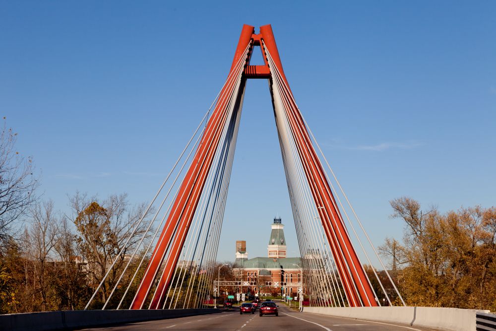 Robert. N. Stewart Bridge, Columbus, Indiana