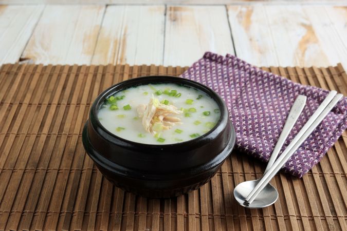 Korean Dakjuk Chicken Porridge