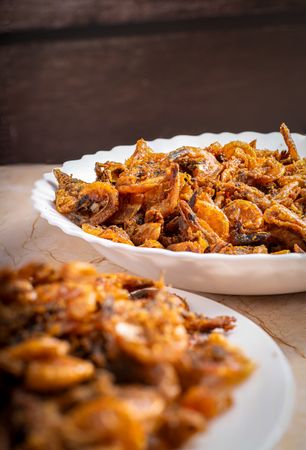 Crispy fried shrimp