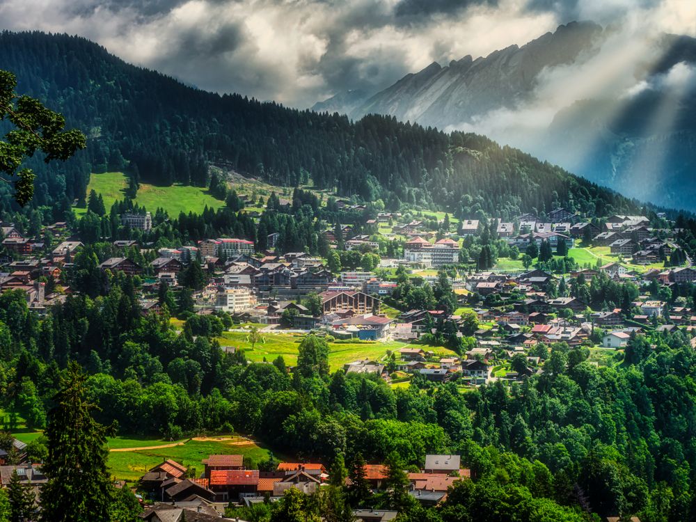 Alpine Swiss Village. Comfort and tranquility.