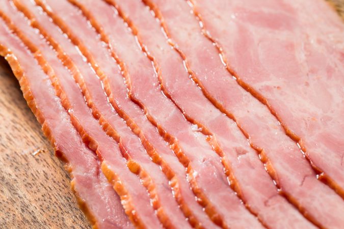 Organic Raw Turkey Bacon Slices