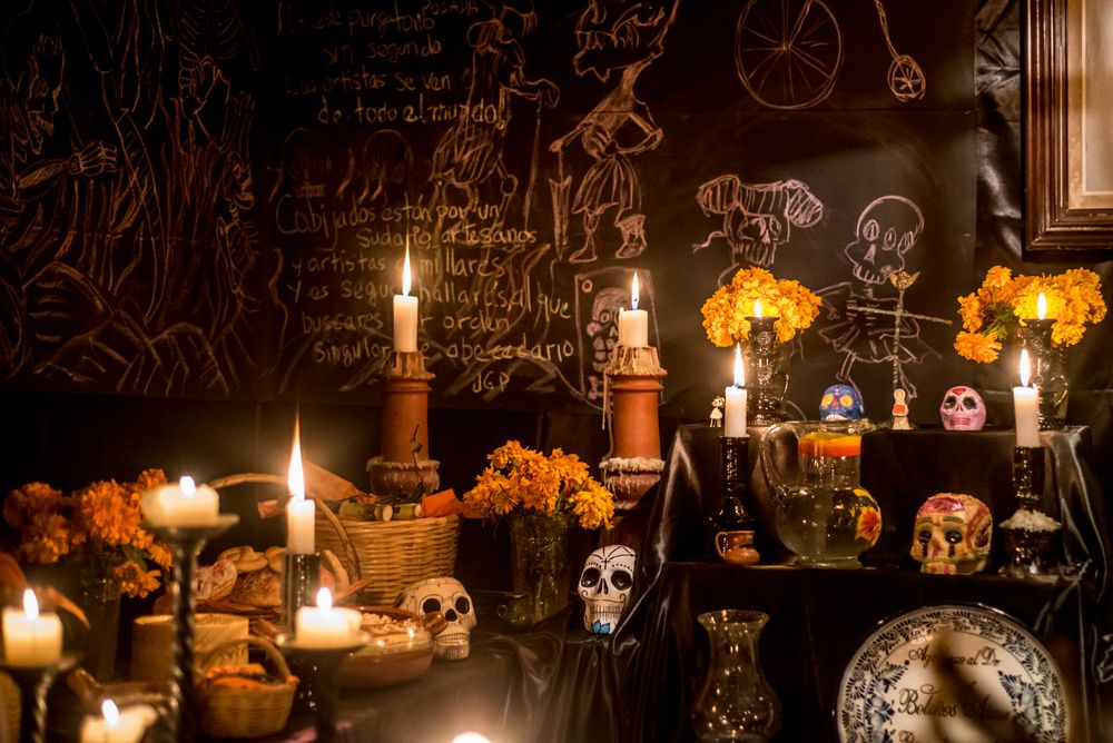 Day of the dead decoration