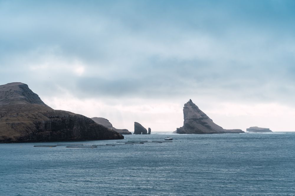 Faroe Islands sea landscape