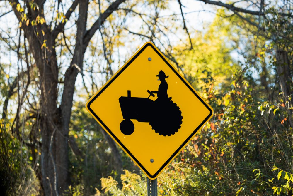A “tractor” site is a familiar sight in Morrow County, Ohio