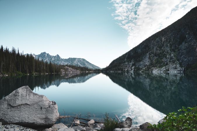 reflective lake