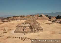 Looking down at Monte Alban ruins outside Oaxaca 5aQ2v5