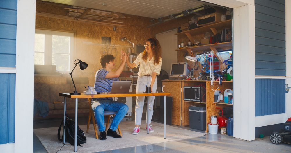 Diverse Young Startup Founders Working On Innovative Online Service.