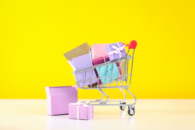 Concept of online shopping, and discounts