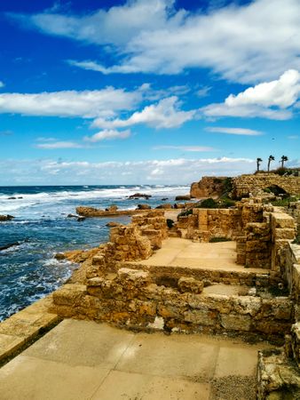 Ruins in Caesarea Maritima