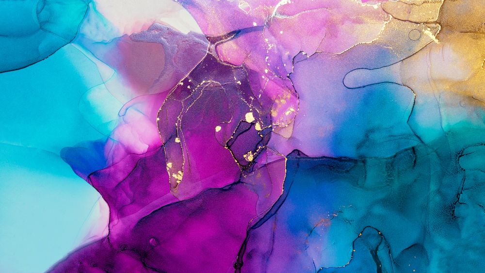 Alcohol ink colors, art background