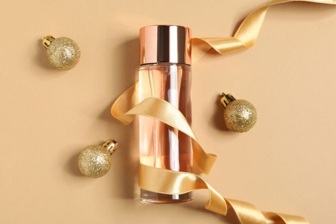 Concept of different cosmetics, different winter cosmetics