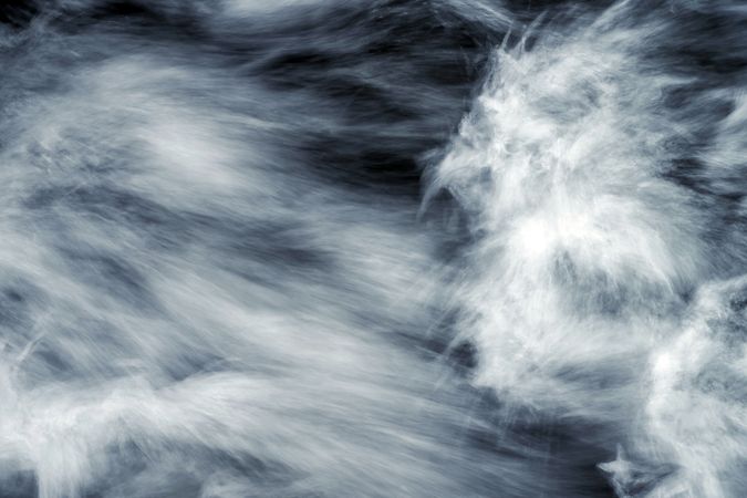 Abstract splashes of water