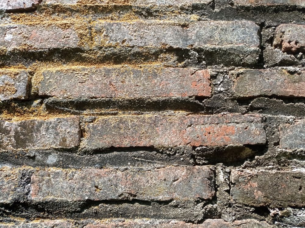 old brick texture in close up