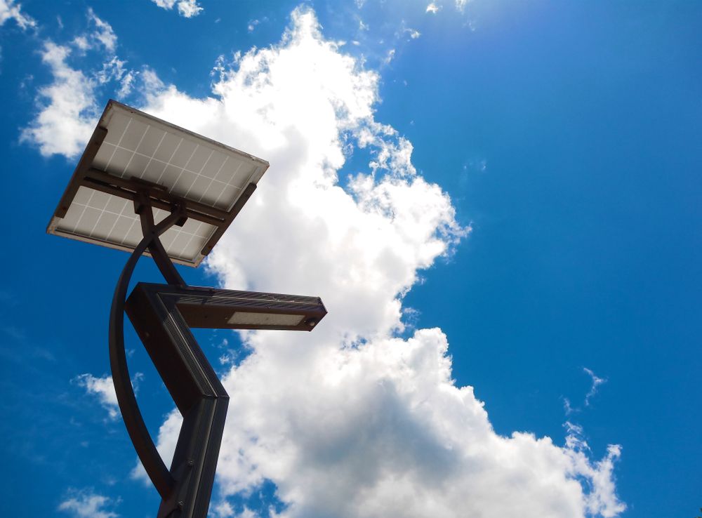 Solar power images are suitable for backgrounds.