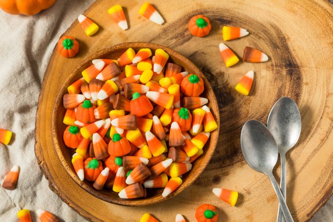 Sweet Autumn Candy Corn Mixture