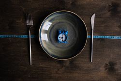 Losing weight concept