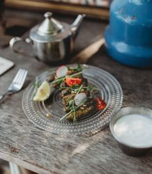 dawali rolls of arabic food
