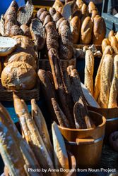 Different freshly baked baguettes & breads for sale 5qkqZ1