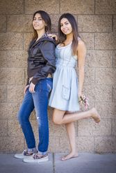 Twin Sister Portrait