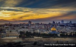City of Jerusalem at sunrise 4dLnr4