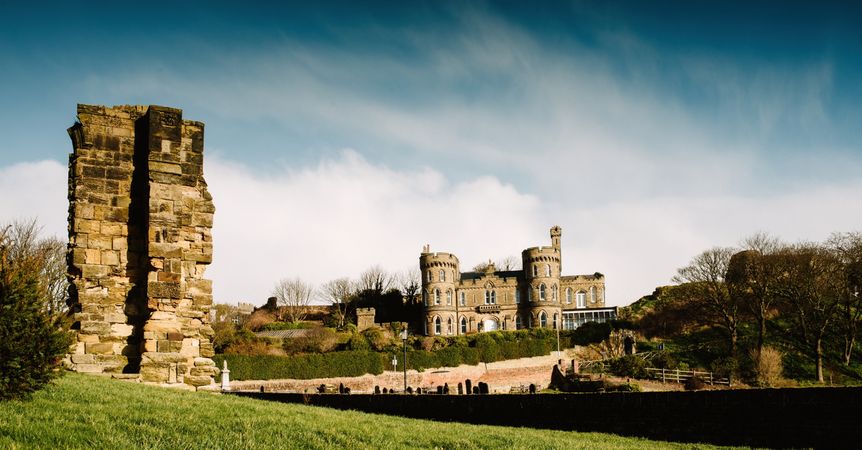 Historic castle and lands