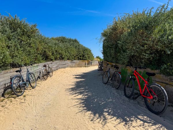 Access to the Plage des Anneries, La Couarde-sur-Mer