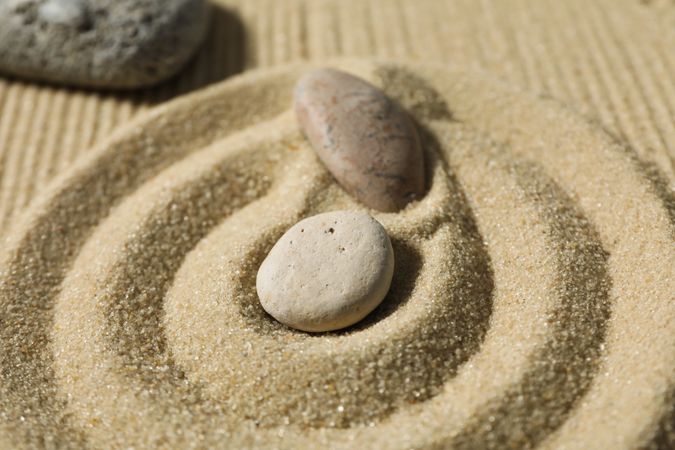 Composition for Zen, Relaxation, Harmony and Balance concept